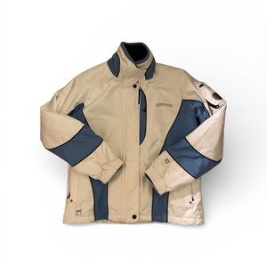 Vintage Spyder Stryke Women’s White and Blue Ski Jacket Sz 10